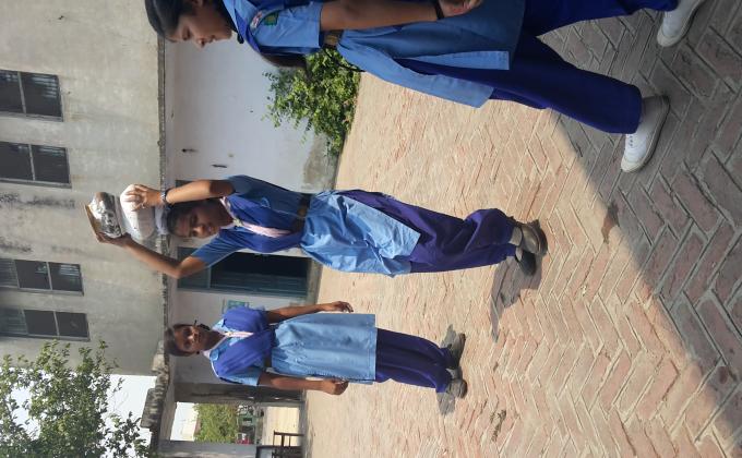 We are doing door to door camping for save water 