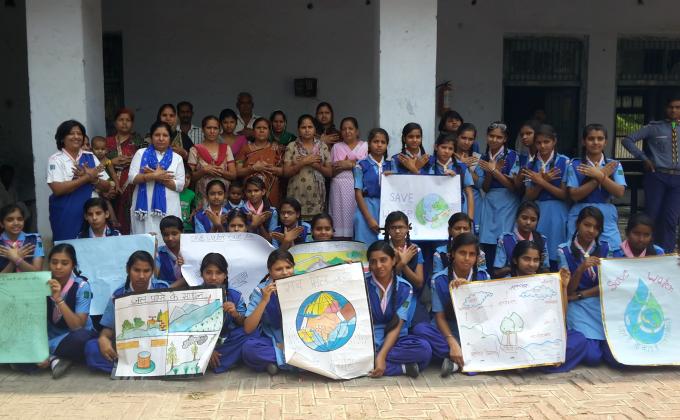 Awareness of save water 