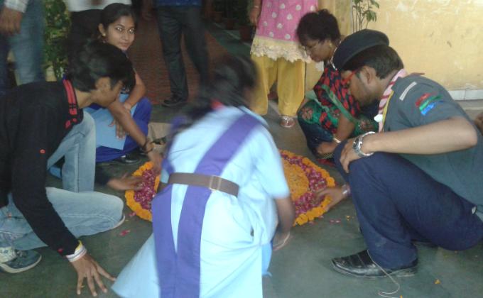 Inter division nukkad natak competition at Lucknow