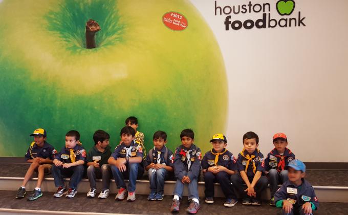 Cub Scouts Pack 321 MOP - Houston Food Bank 