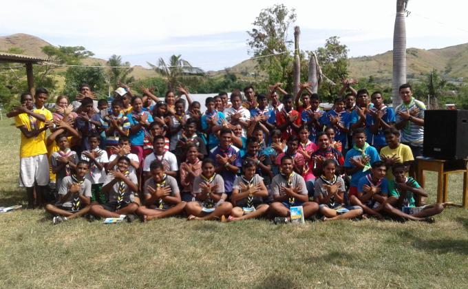 Rover & Venturers RalLy at Tuvu Primary School