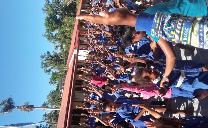 yoga conducted at drasa primary school