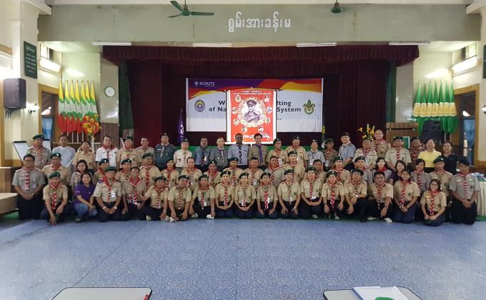 Workshop on Drafting a Naional Training System for Myanmar acouts 