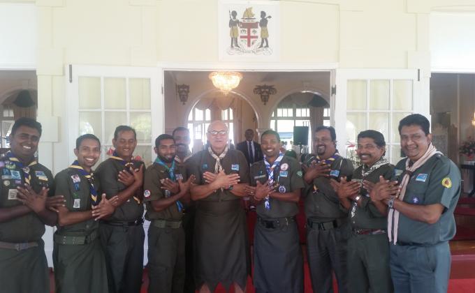 INVESTITURE CEREMONY OF THE CHIEF SCOUT OF FIJI
