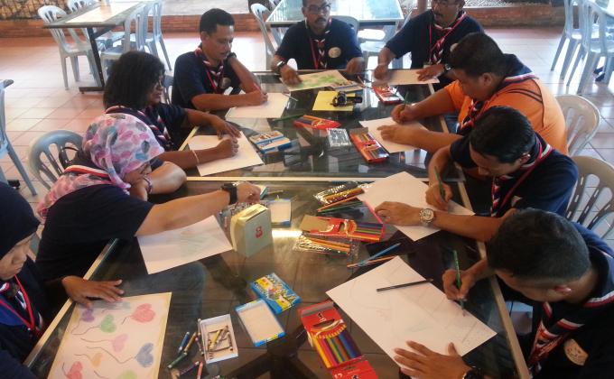 Peace Drawing Entartainment