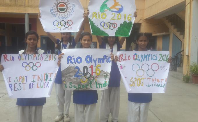 We are support Rio Olympic game 2016