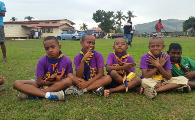 Spreading  PEACE at the Centennial 9th Fiji National Camboree