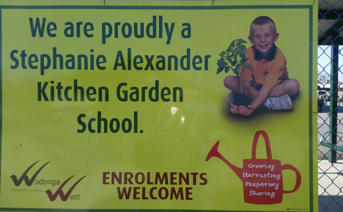 Primary School Kids Cooking and Gardening