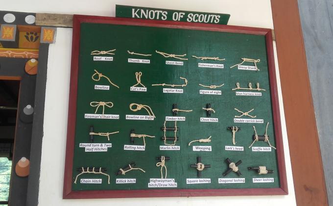 Scout's Knots Board