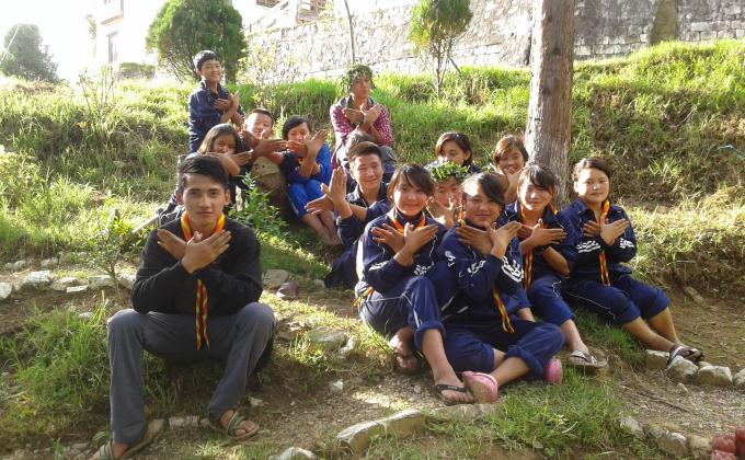 Tashitse AHSS scouts volunteered