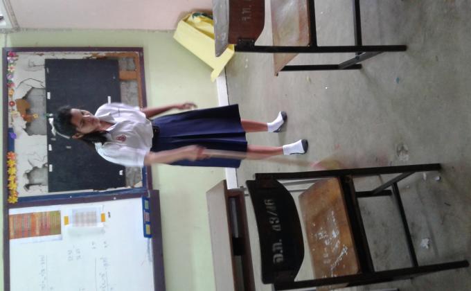 ทำความสะอาดห้องเรียน