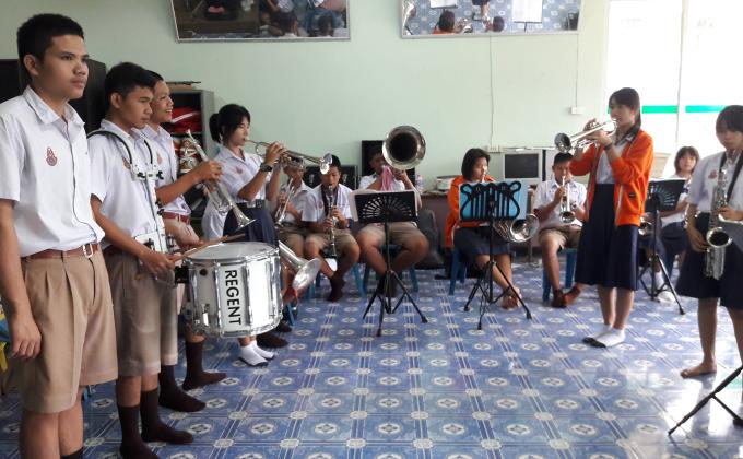 ซ้อมเพลงชาติ