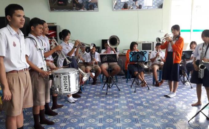 ซ้อมวงดุริยางค์