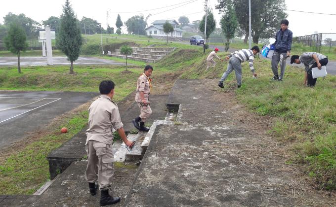 International Peace Day Celebration by Rover Scouts of Jigme Namgyel Engineering College 