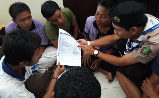 Spreading Peace in Denpasar, Bali.