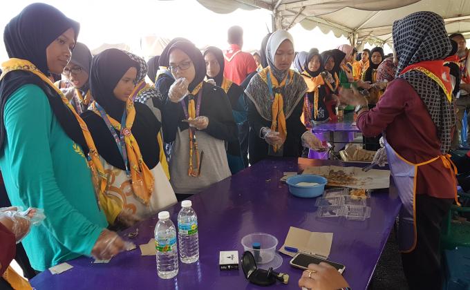 Smk kamil ke jambori pengakap asean di terengganu.