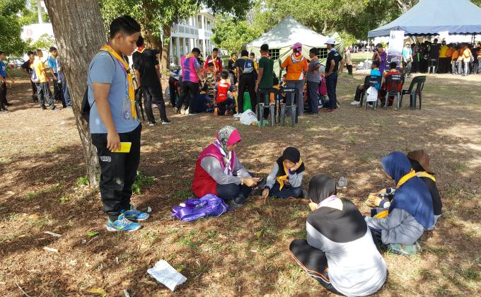 Kontinjen Kelantan di Jambori Pengakap ASEAN Ke-5