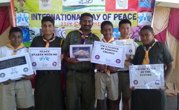 First Ever Peace Day Celebration