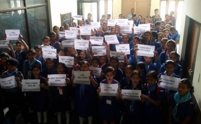 Celebration of International Peace Day - 2016 at Jammu & Kashmir (India)