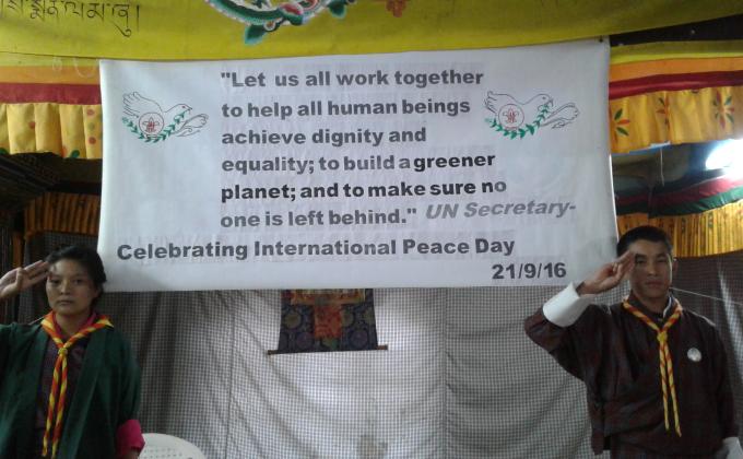 International Peace celebration