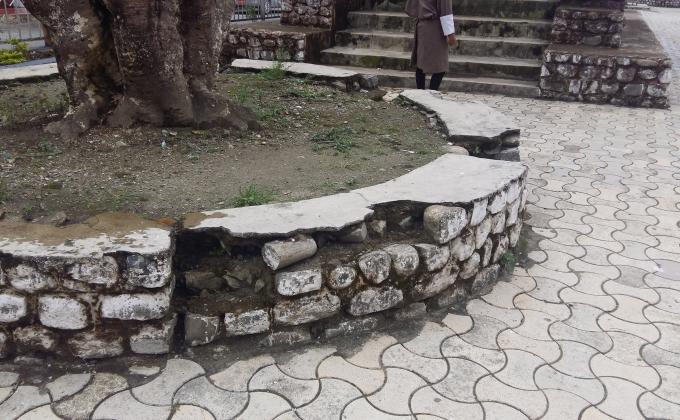Maintenance of Childern park of Gelephu