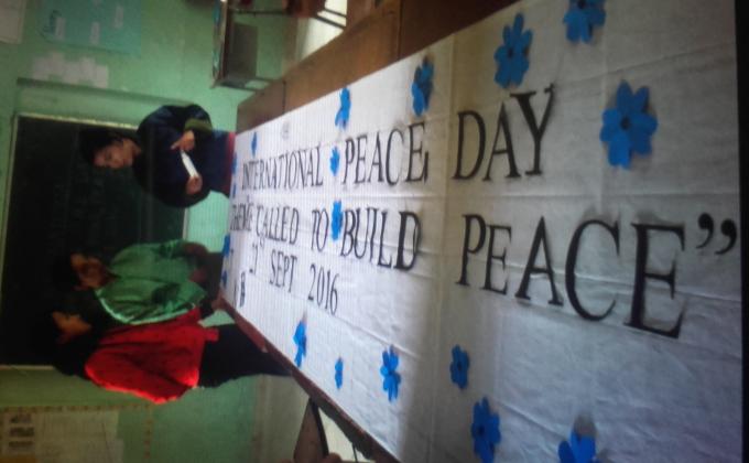 Peace restores lost happiness