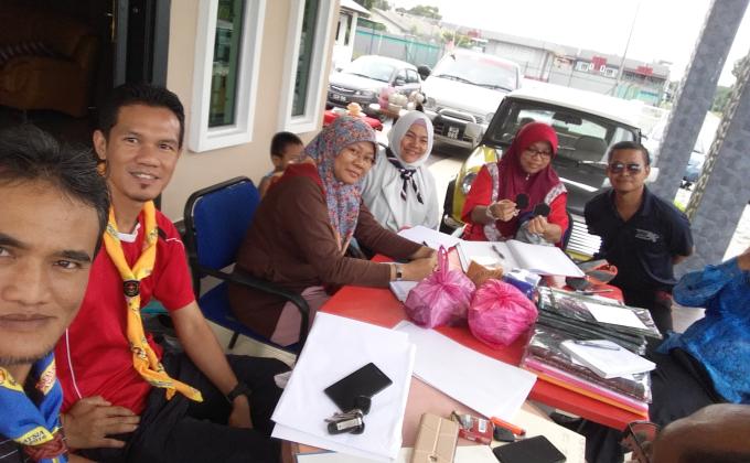 Informal meeting among the bera adc of scout on kempori