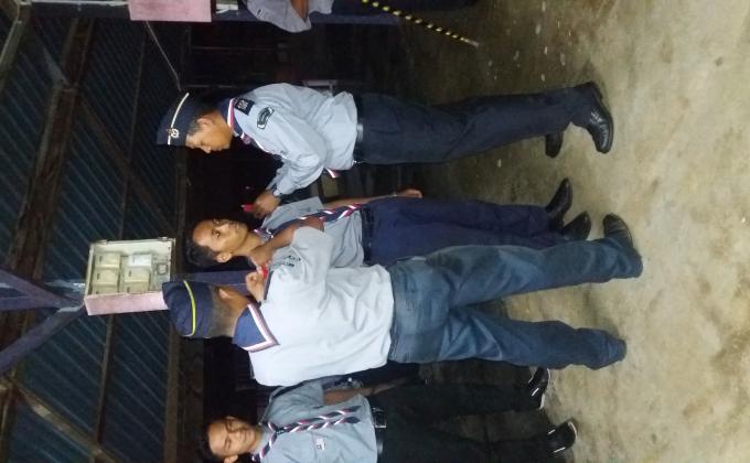 Virgil Pengakap Kelana SMK Khir Johari Sungai Sumun.
