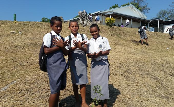 Planting trees for Peace- A clean environment is a peaceful environmemt