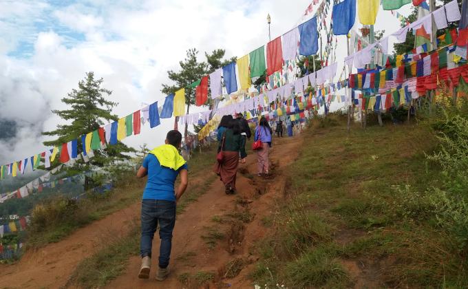 All was on foot,peace starts with it..."
