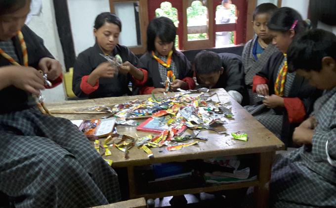 Tsebar lower secondary school scouts pemagatshel