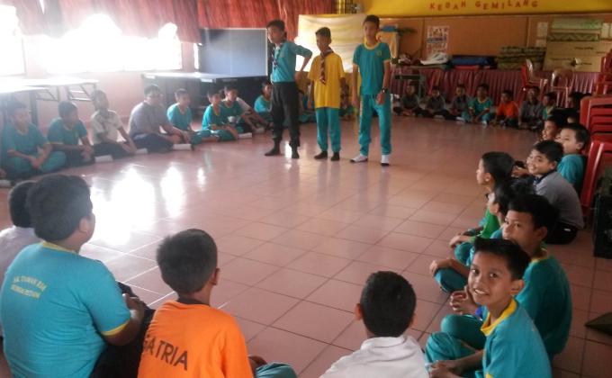 Scout weekly meeting 