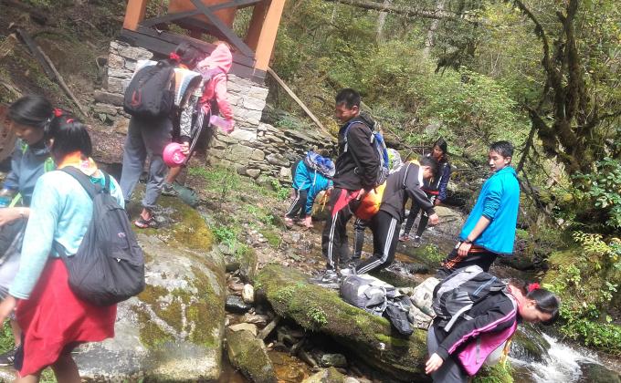 Spiritual Camp cum Community service.