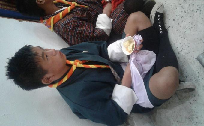 Promoting Bhutanese Ettique Through Scouting