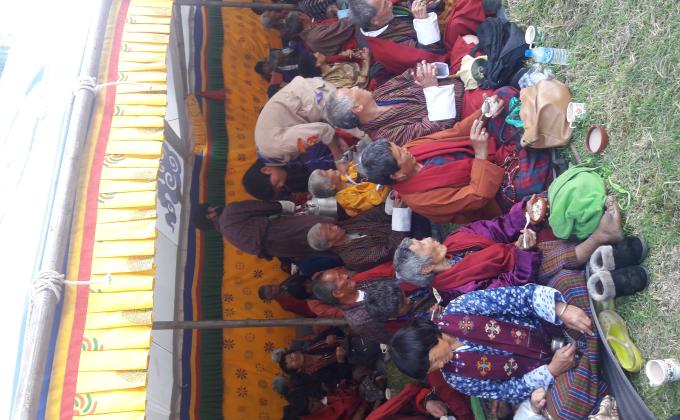 Volunteer work at Druk Choeding Lhakhang/temple