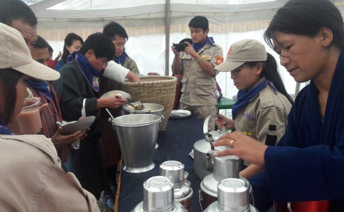 Volunteer work at Monestery