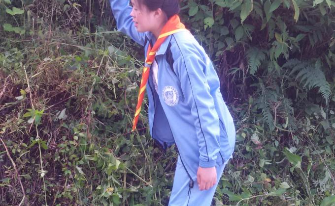 Cleaning Campaign around Zhemgang Town