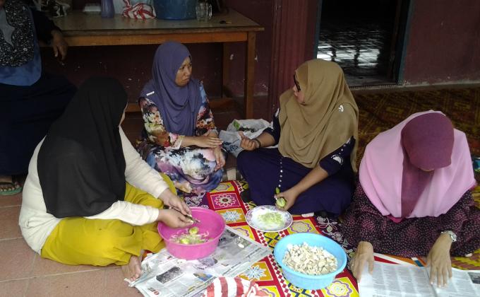 Program Bubur Asyura SK LKTP Jengka 5, Maran Pahang