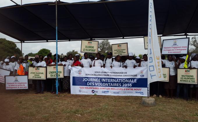 Celebration de la journee Internationale des Volontaires