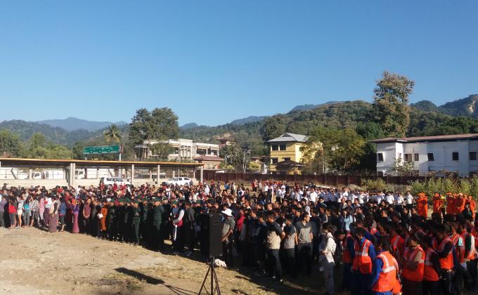 Mass cleaning at Samdrupjongkhar Thromde