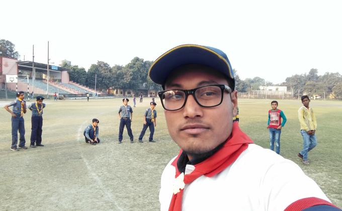  One day group treaning camp at Northern railway lucknow district scout hut.