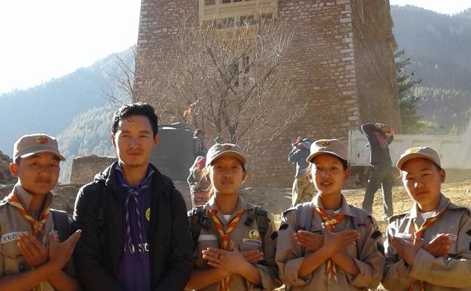 Helping reconstruct one of the oldest and majestic dzongs in our country(Bhutan).