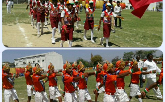 March Past Competition in Game  rally 