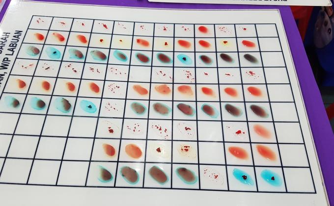 PENGAKAP LABUAN MENGUMPUL 76 PAIN DARAH 