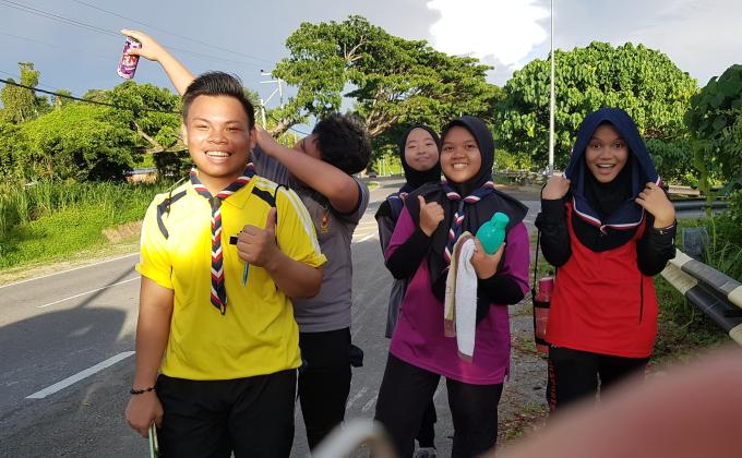 Menguji Kelayakan Ahli Pengakap Labuan Untuk Mendapatkan Lencana 