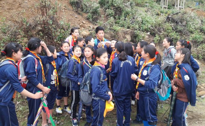 "Hiking towards Serdam Gonpa at Sakteng Dungkhag, Trashigang