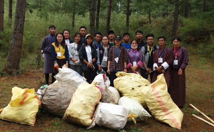 Taksang (Tiger Nest) Trail Cleaning