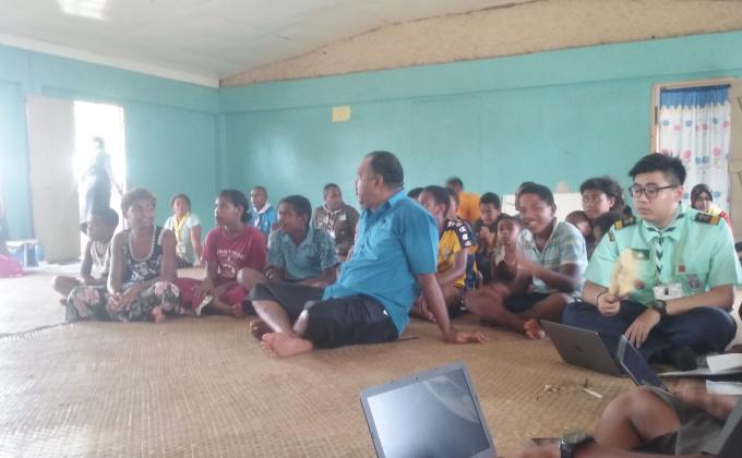 Scout Messengers of Peace Local Coordinators Shares Peace in Sabeto Village in Fiji