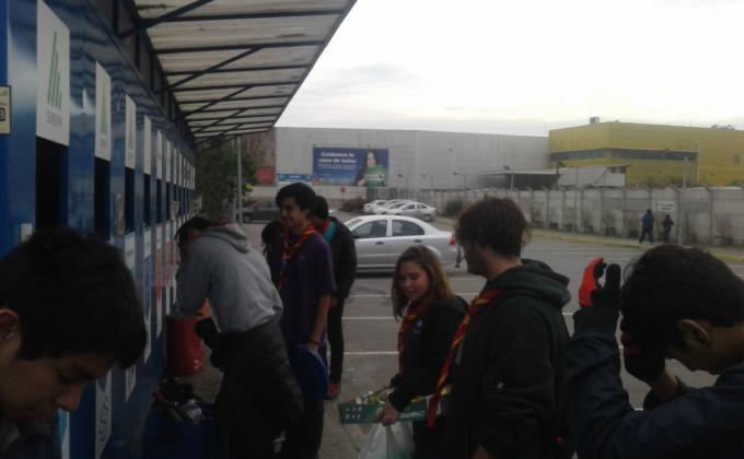 RECICLONTIGO - GRUPO DE GUIAS Y SCOUTS KENYA  SANTIAGO, CHILE