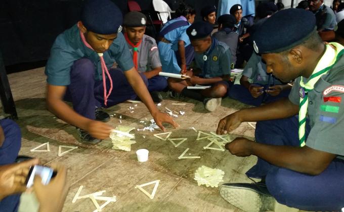 THE BHARAT SCOUTS AND GUIDES REGIONAL LEVEL HANDICRAFT VOCATIONAL COURSE